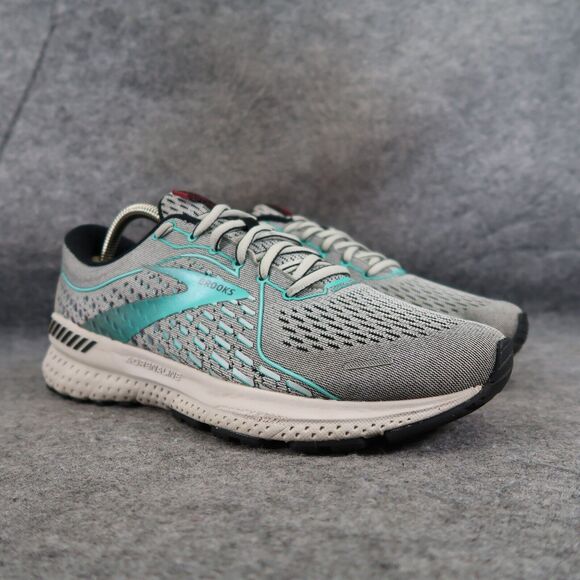 Brooks Shoes Womens 9 Adrenaline 21 Athletic Running Comfort Train Walk Casual - Picture 1 of 16